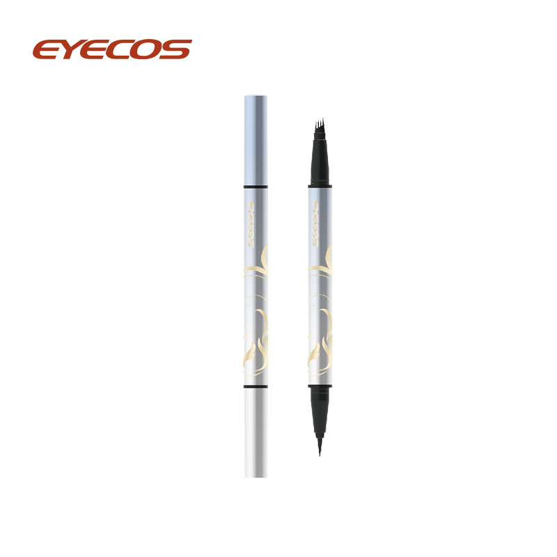 Multifunctional Liquid Eyeliner Pen+ Eyebrow Pencil 4 Brush